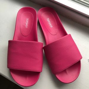 Top shop hot pink sandals